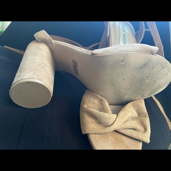 Steve Madden Womens Clary High Heel Tie Up Sandal. Size 9.5 - Picture 6 of 10